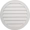 Ekena Millwork Round Gable Vent Louver, Non-Functional, 24"W x 24"H x 1"P GVRO24D - alternate 1